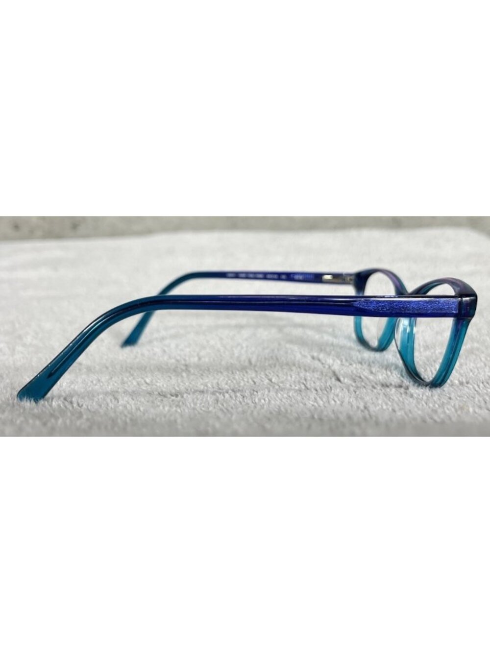 ALTAIR KILTER K5011 (320) TEAL FADE RECTANGULAR EYEGLASSES FRAMES 49-16 130 - Picture 4 of 7